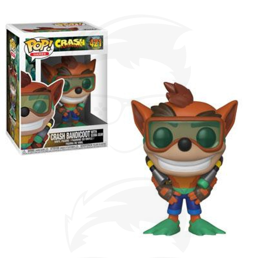Pop! Games: Crash Bandicoot: Bandicoot With Scuba Gear Pop! Games: Crash Bandicoot: Bandicoot With Scuba Gear